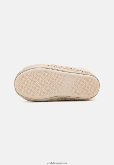 mulheres sapatilha fio dourado dourado F4BZ0D2277 Anna Field