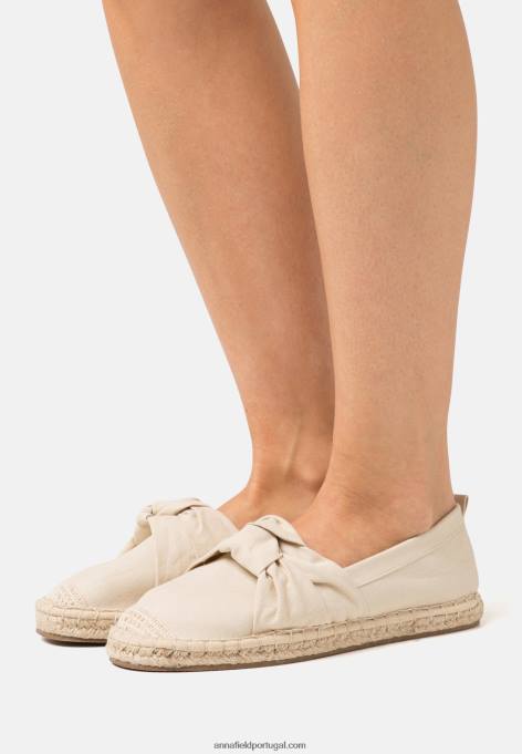 mulheres alpercatas bege F4BZ0D1843 Anna Field