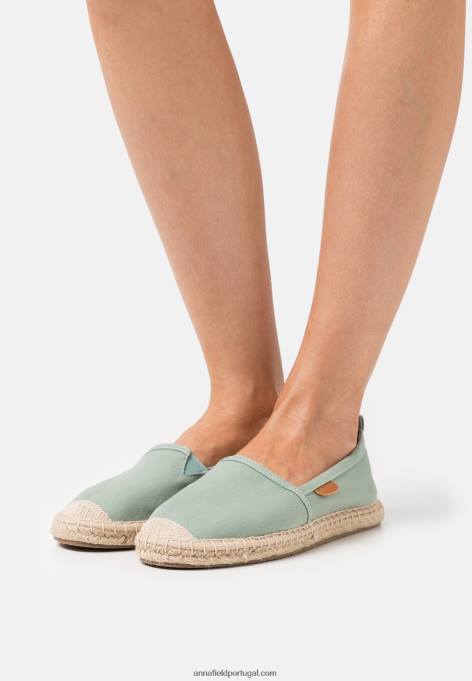 mulheres alpercatas menta F4BZ0D1841 Anna Field
