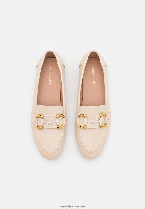 mulheres emilie slip-ons bege F4BZ0D1782 Anna Field