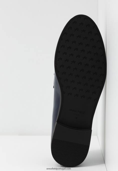 mulheres slip on azul escuro F4BZ0D1830 Anna Field