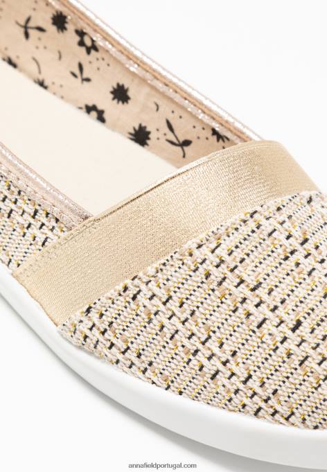 mulheres slip-on bege F4BZ0D1785 Anna Field