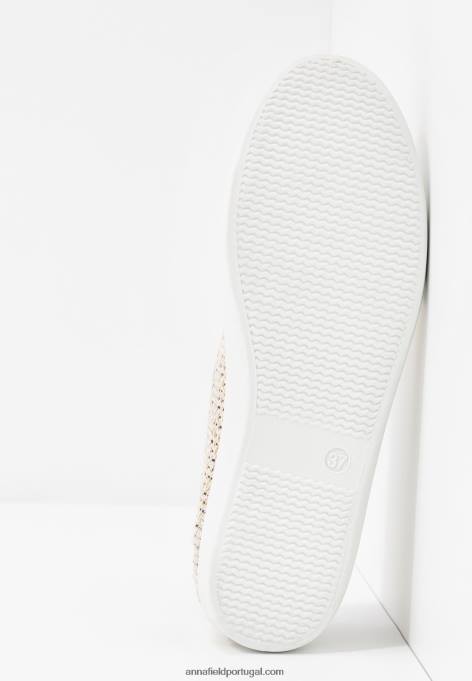 mulheres slip-on bege F4BZ0D1785 Anna Field