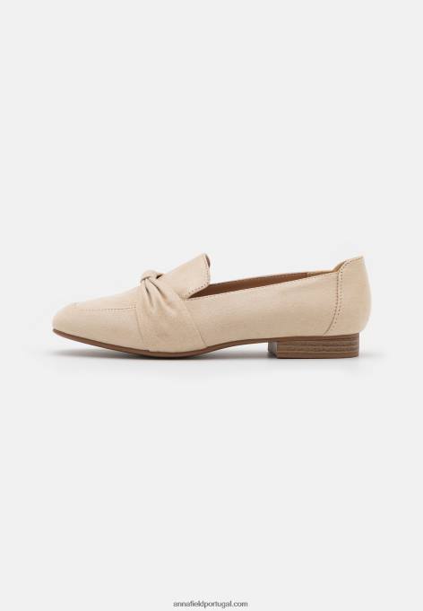 mulheres slip-on bege F4BZ0D1795 Anna Field