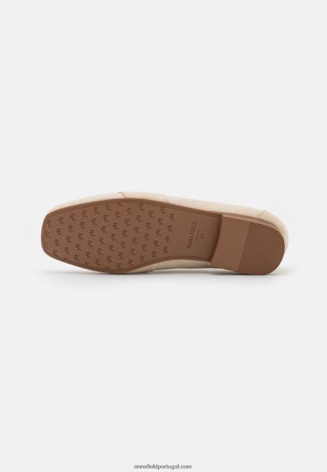mulheres slip-on bege F4BZ0D1795 Anna Field