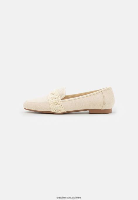 mulheres slip-on bege F4BZ0D1815 Anna Field