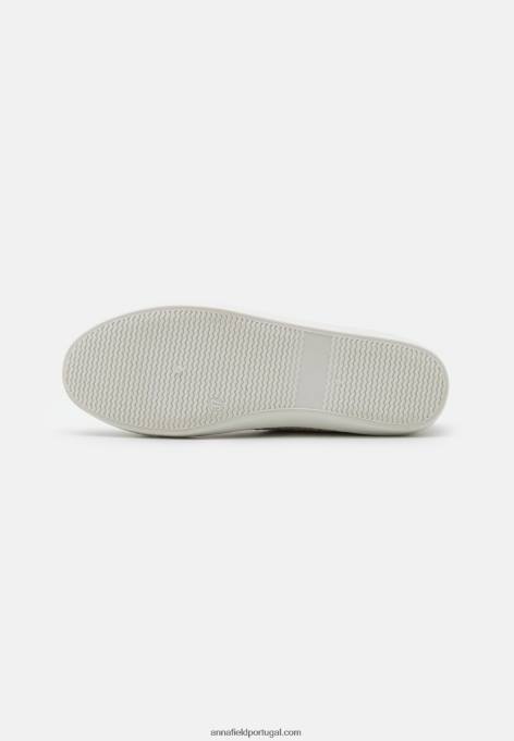 mulheres slip on prata F4BZ0D1826 Anna Field