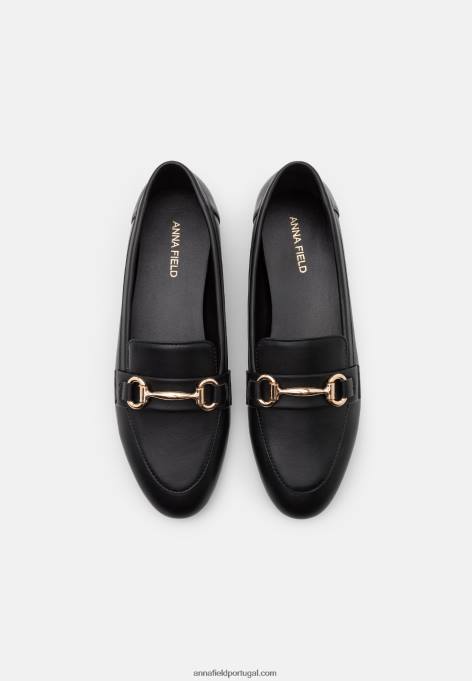mulheres slip-on preto F4BZ0D1780 Anna Field