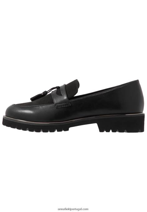 mulheres slip-on preto F4BZ0D1788 Anna Field