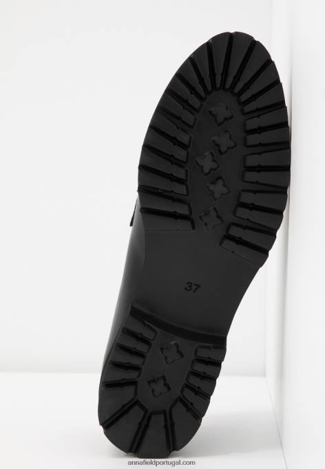 mulheres slip-on preto F4BZ0D1788 Anna Field