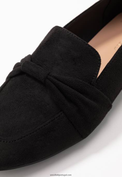 mulheres slip-on preto F4BZ0D1790 Anna Field