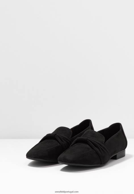 mulheres slip-on preto F4BZ0D1790 Anna Field