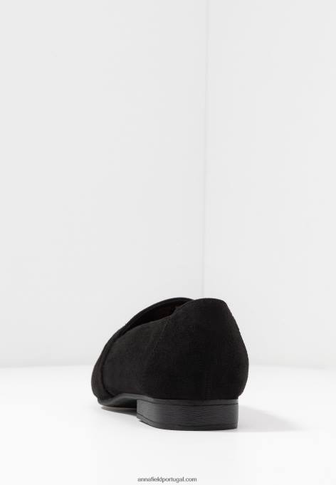 mulheres slip-on preto F4BZ0D1790 Anna Field