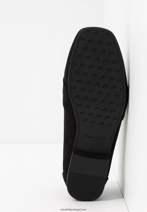 mulheres slip-on preto F4BZ0D1790 Anna Field