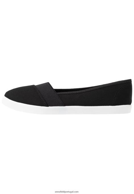 mulheres slip-on preto F4BZ0D1805 Anna Field