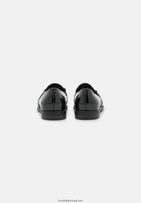 mulheres slip-on preto F4BZ0D1824 Anna Field