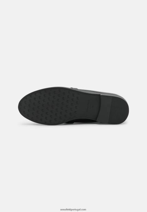 mulheres slip-on preto F4BZ0D1824 Anna Field