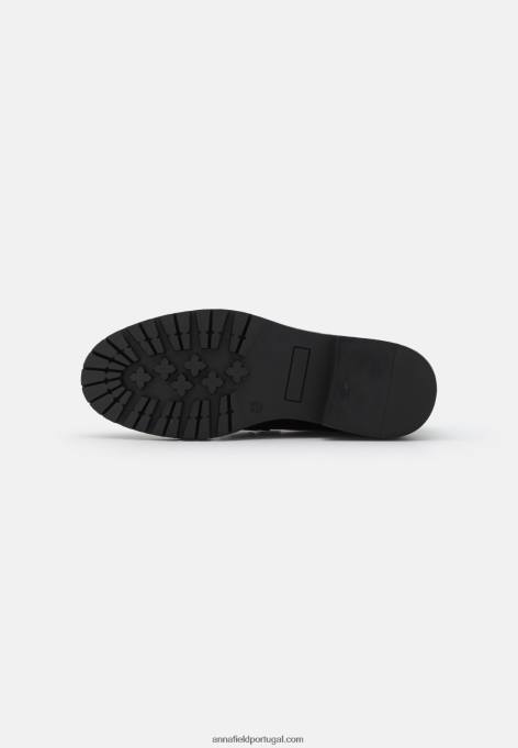 mulheres slip-on preto F4BZ0D1831 Anna Field