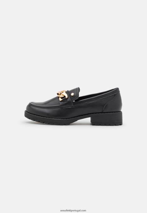 mulheres slip-on preto F4BZ0D1832 Anna Field