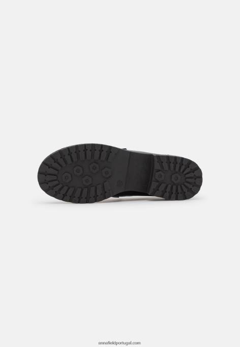mulheres slip-on preto F4BZ0D1832 Anna Field