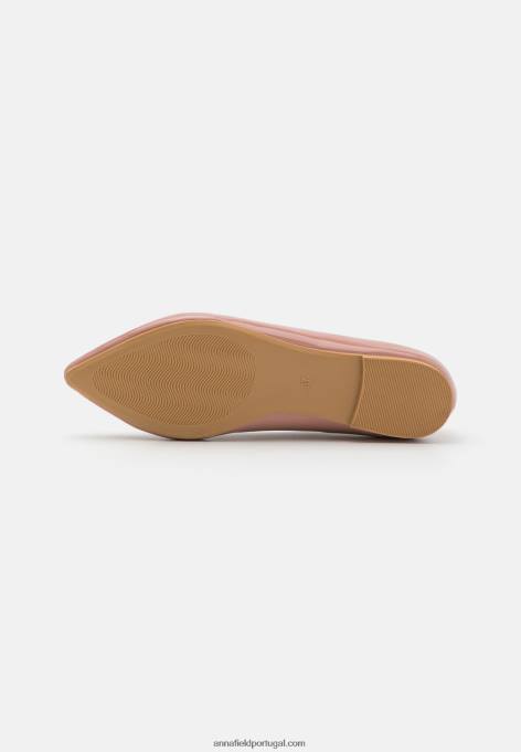 mulheres slip on rosa claro F4BZ0D1827 Anna Field