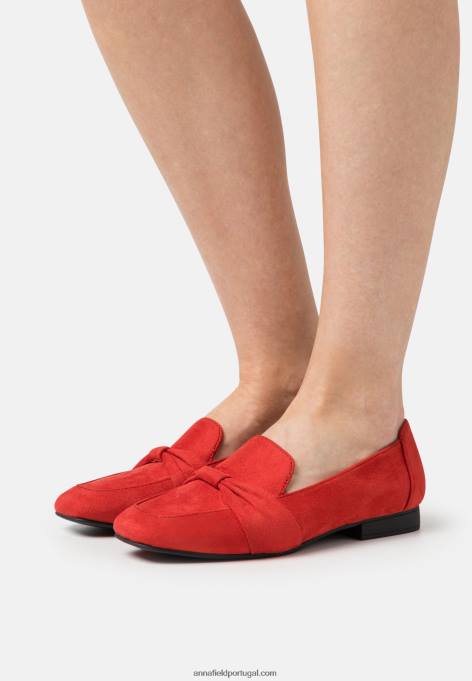 mulheres slip-on vermelho F4BZ0D1821 Anna Field