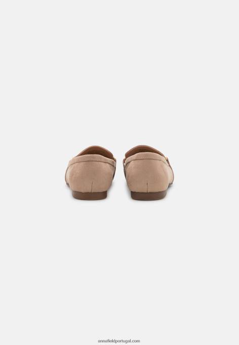 mulheres taupe sem cadarço F4BZ0D1816 Anna Field