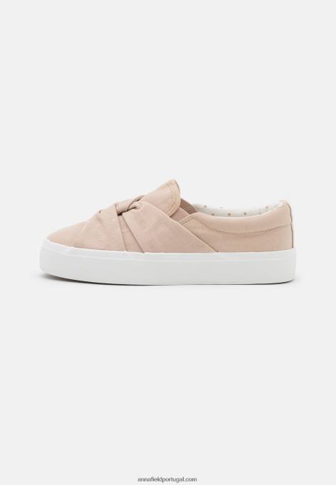 mulheres slip-on bege F4BZ0D1187 Anna Field