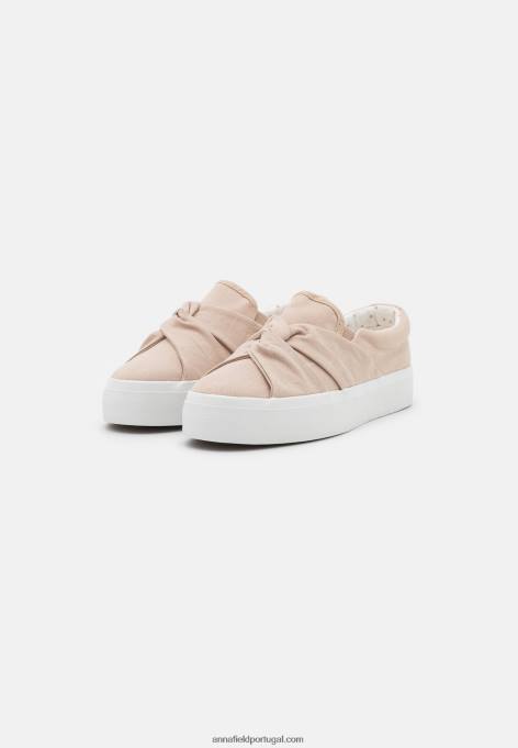 mulheres slip-on bege F4BZ0D1187 Anna Field