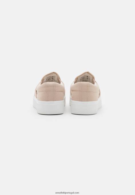 mulheres slip-on bege F4BZ0D1187 Anna Field