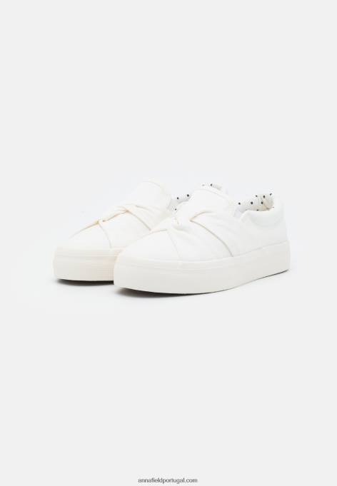 mulheres slip-on branco F4BZ0D1194 Anna Field