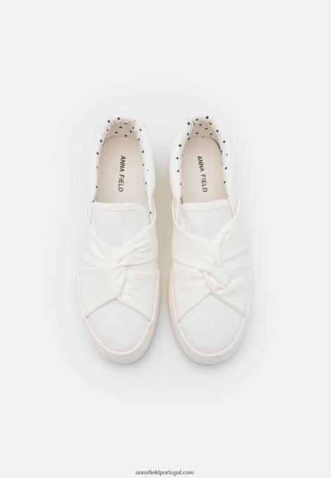 mulheres slip-on branco F4BZ0D1194 Anna Field