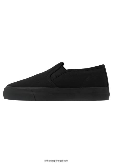 mulheres slip-on preto F4BZ0D1162 Anna Field