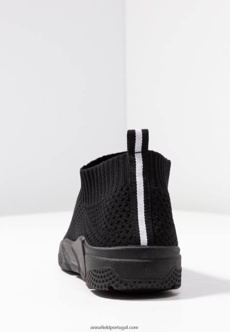 mulheres slip-on preto F4BZ0D1166 Anna Field