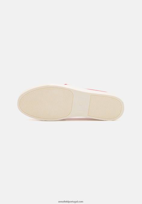 mulheres slip-on vermelho F4BZ0D1197 Anna Field