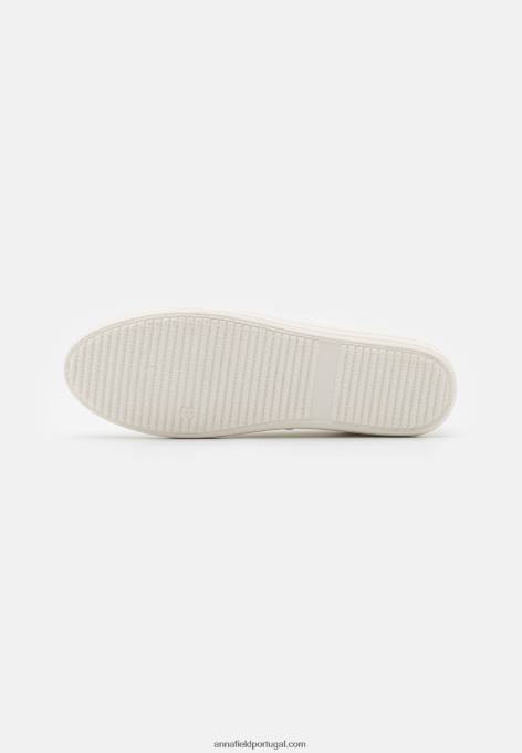 mulheres tênis branco F4BZ0D1160 Anna Field