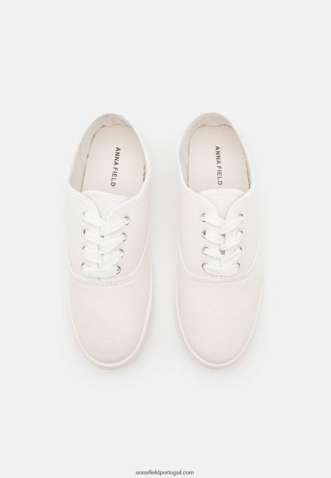 mulheres tênis branco F4BZ0D1160 Anna Field