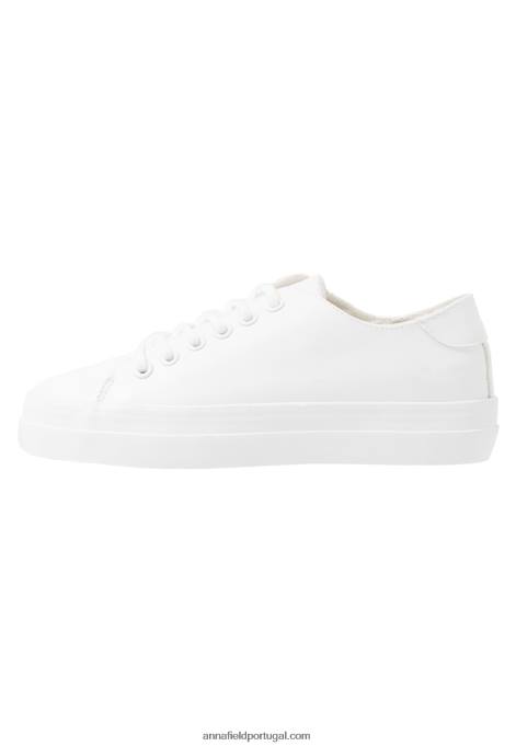 mulheres tênis branco F4BZ0D1161 Anna Field