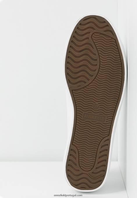 mulheres tênis branco F4BZ0D1161 Anna Field