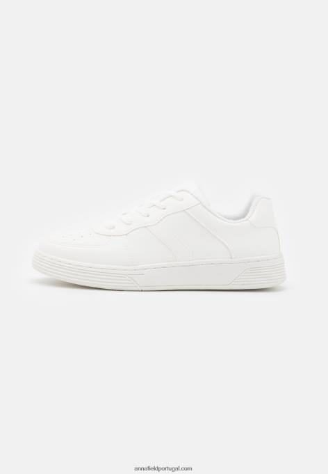 mulheres tênis branco F4BZ0D1168 Anna Field