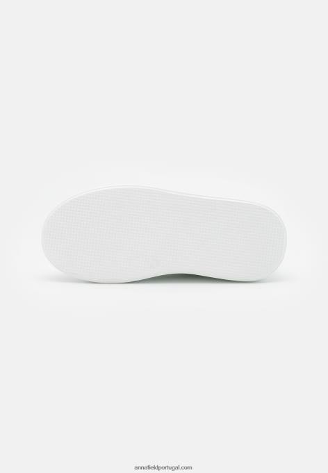 mulheres tênis branco F4BZ0D1173 Anna Field