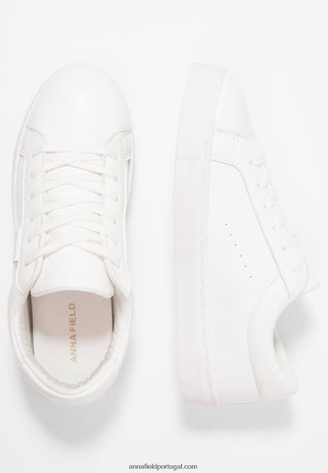 mulheres tênis branco F4BZ0D1176 Anna Field