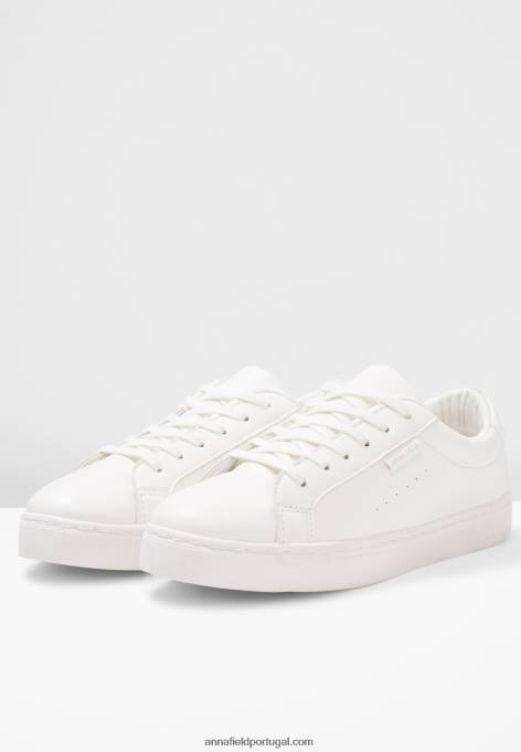 mulheres tênis branco F4BZ0D1176 Anna Field