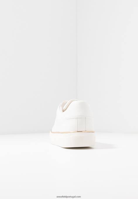 mulheres tênis branco F4BZ0D1180 Anna Field