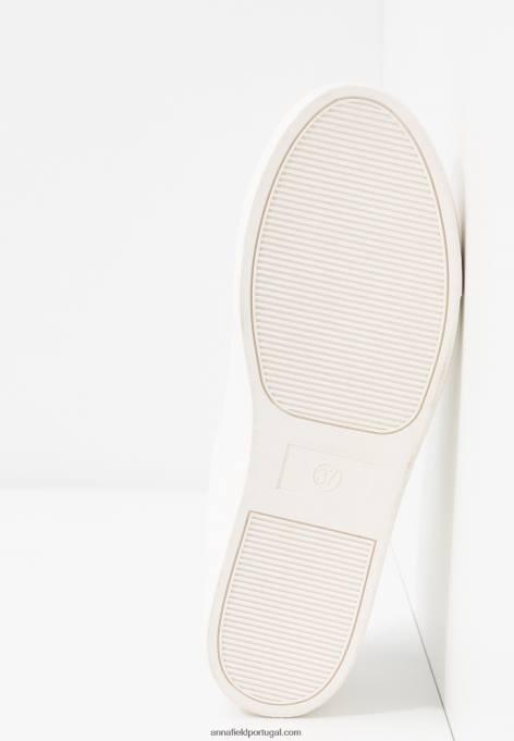 mulheres tênis branco F4BZ0D1180 Anna Field