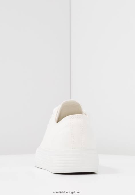 mulheres tênis branco F4BZ0D1181 Anna Field