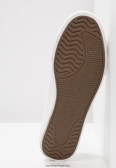 mulheres tênis branco F4BZ0D1181 Anna Field