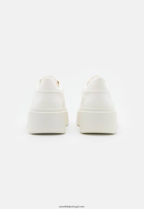 mulheres tênis branco F4BZ0D1182 Anna Field
