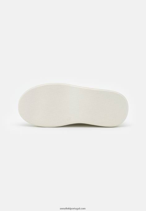 mulheres tênis branco F4BZ0D1182 Anna Field