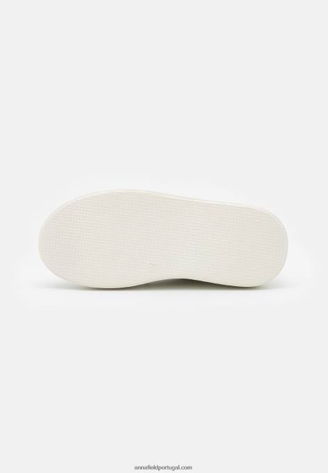 mulheres tênis branco F4BZ0D1186 Anna Field